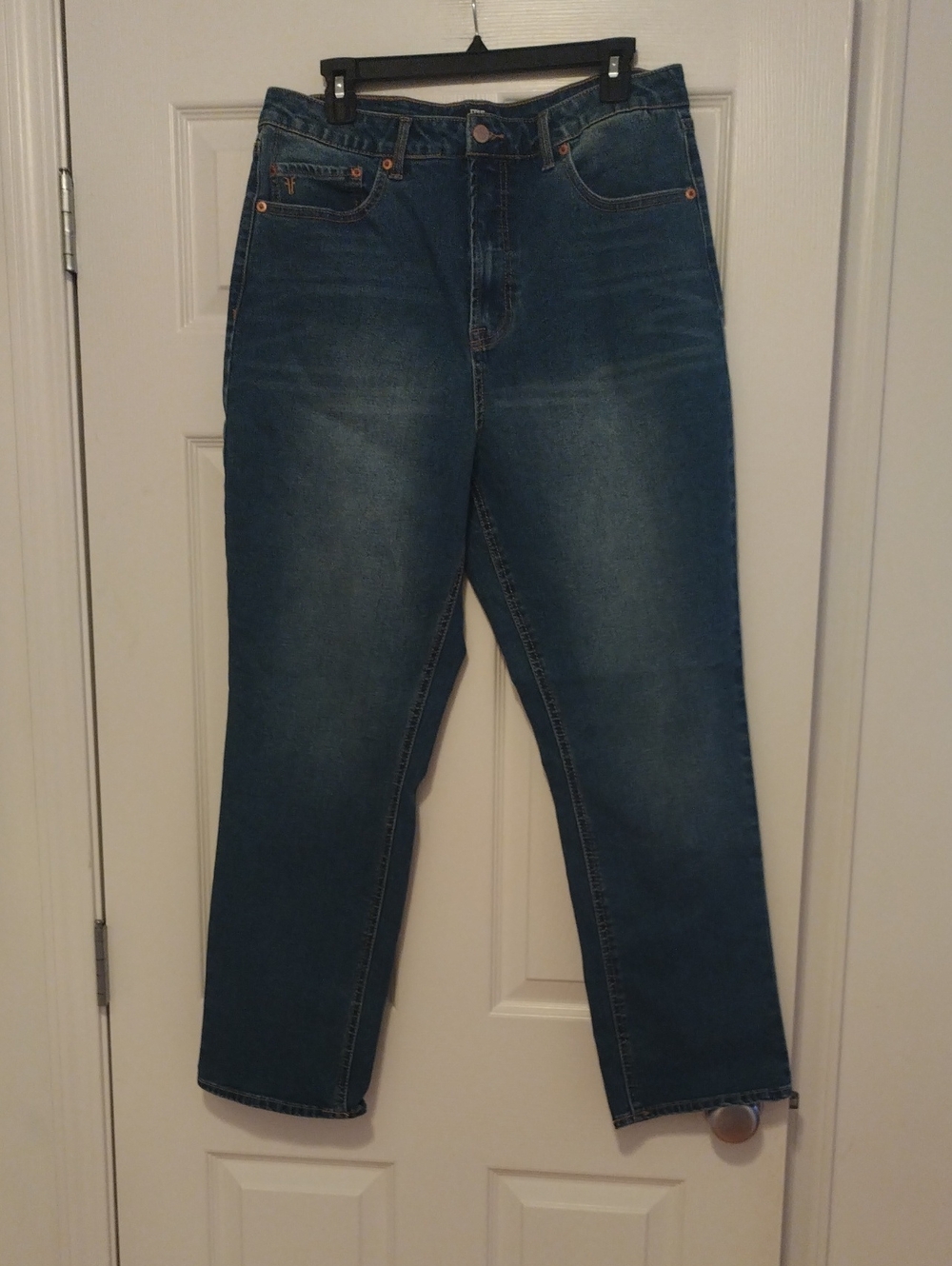 Frye Women's Straight-Leg Blue Denim Jeans